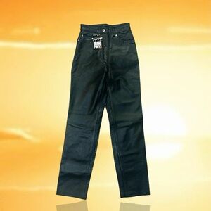 NWT Iron Pony Motorsports ‘American Top’ 100% Genuine Leather Black Pants 2